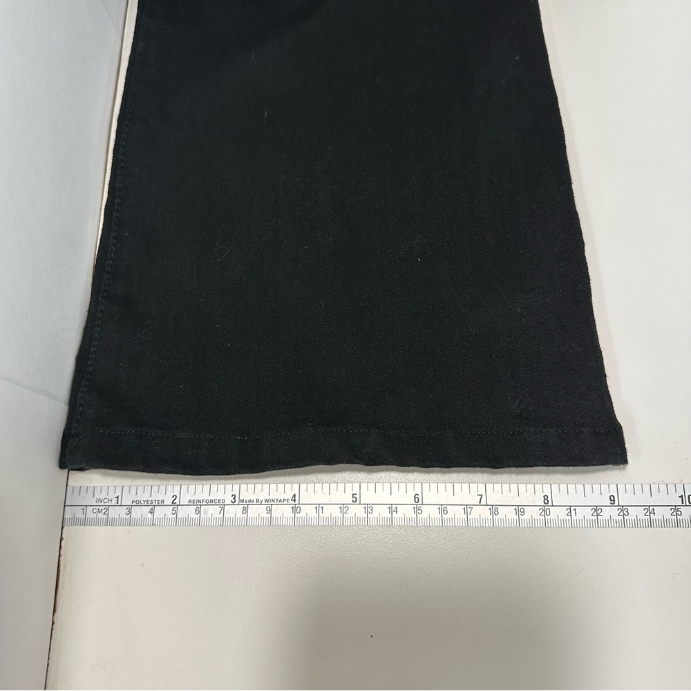 TUMMY TUCK JEANS Size 4P NYDJ Black Denim Curves 5 Pockets - Picture 13 of 15